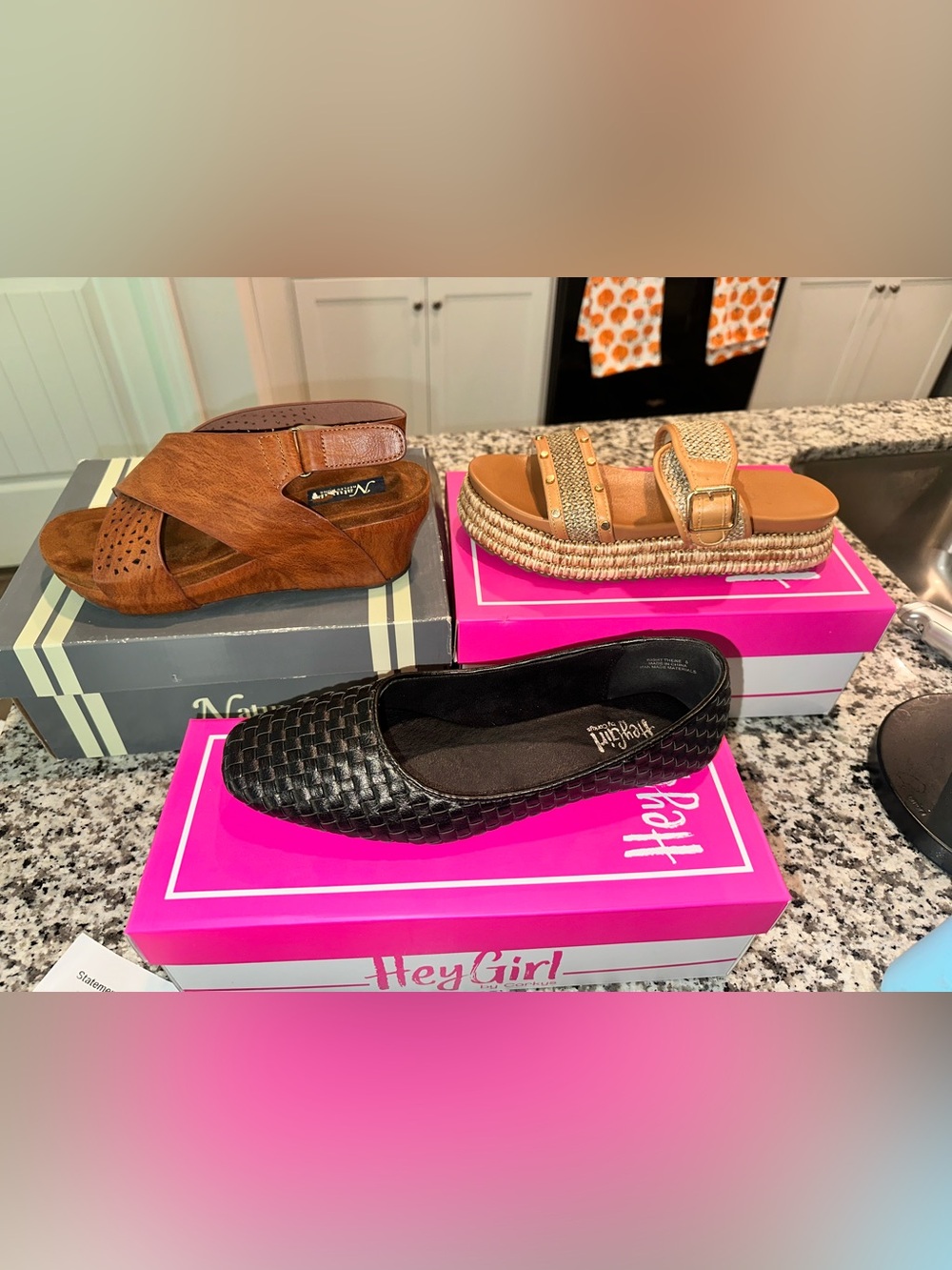 Shoe lot (3 pairs like new/ NEW) sz 8.5